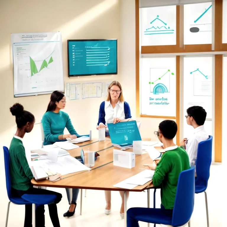 Teilnehmer in einem Seminarraum